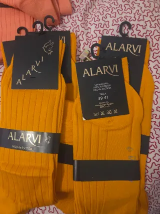 Calcetines Alarvi Algodón Hilo Escocia Talla 39-41