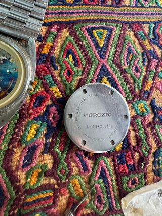 Reloj Mirexal Esfera Caja y Correa Plata