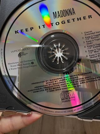 Madonna Keep It Together Maxi CD Japón