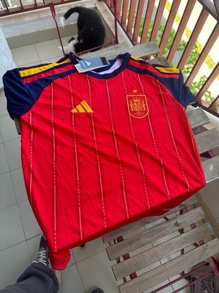 Camiseta España Mundial 2026 Adidas Roja
