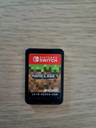 Minecraft Nintendo Switch (Como Nuevo)