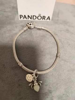 Pandora Charm Luciérnaga Plata