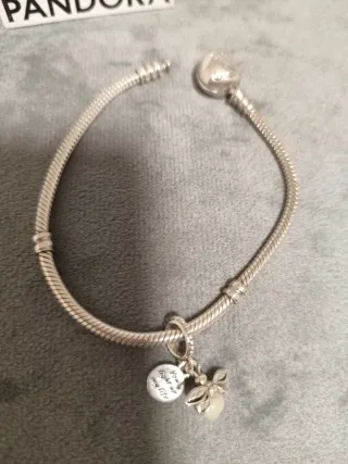 Pandora Charm Luciérnaga Plata