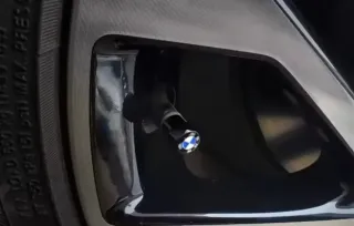 Bmw 4 Tapones de Válvula para Neumaticos Llantas