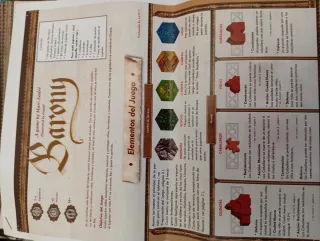 Juego de mesa Barony
