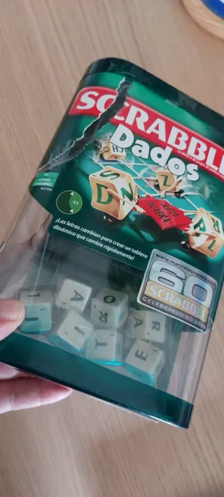 Dadi Scrabble 60° Anniversario Mattel