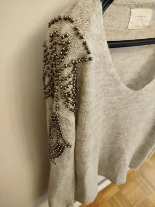 Jersey Springfield Mujer Talla M Gris