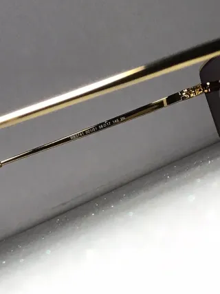 Occhiali da sole Ray-Ban rettangolari oro