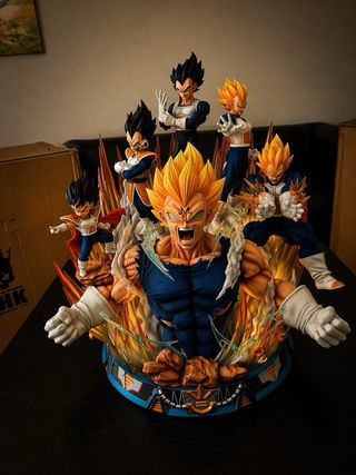 Diorama Resina Vegeta SHK Dragon Ball