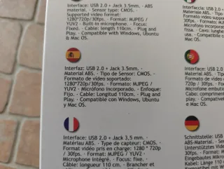 Nilox Webcam HD 720p 30 FPS