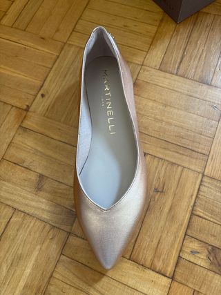 Bailarinas Martinielli doradas sin estrenar