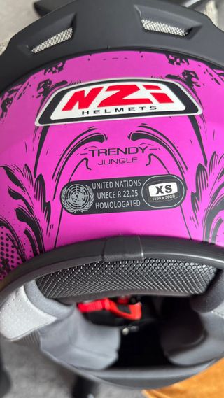 Casco Moto NZI Nuevo Sin Estrenar NUEVOO