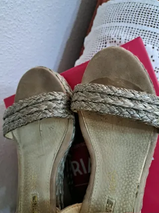 Sandalias Mariamare Beige Cuña