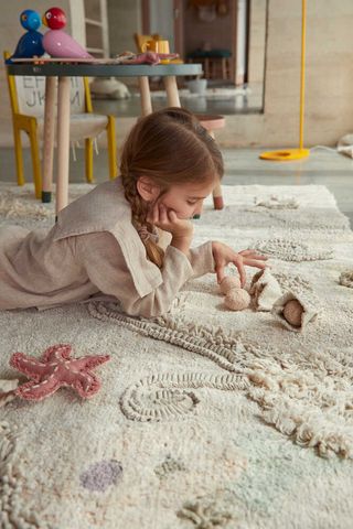 Lorena Canals Alfombra Lavable de Juego SEABED