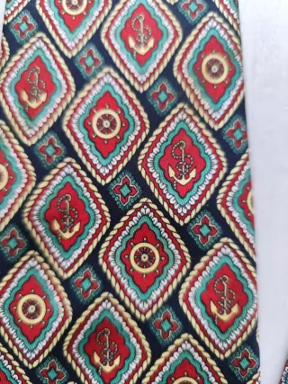 Corbata Emidio Tucci Seda Estampado Marinero