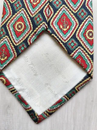 Corbata Emidio Tucci Seda Estampado Marinero