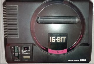 Tapa Megadrive Sega Genesis Modelo 1