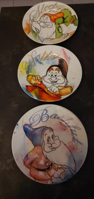 Egan 7 piatti nani + paletta torta