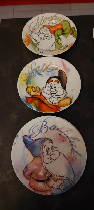 Egan 7 piatti nani + paletta torta