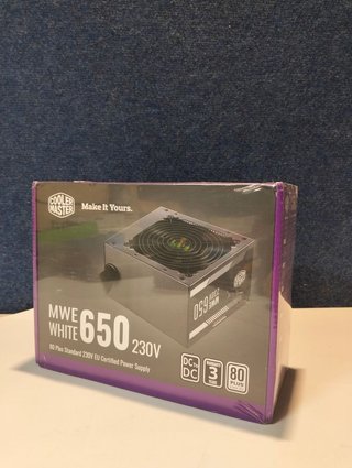 Fuente ATX Modular 650W 80+ White Cooler Master MWE 650