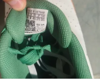 Zapatillas Adidas Blancas y Verdes