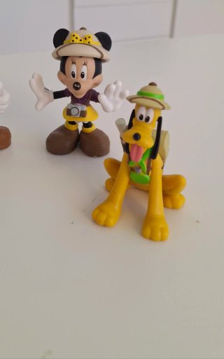 Set 4 Personaggi Disney Topolino Paperino Pluto Mi