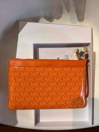 Borsa Michael Kors Arancione con Scatola