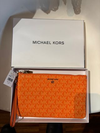 Borsa Michael Kors Arancione con Scatola