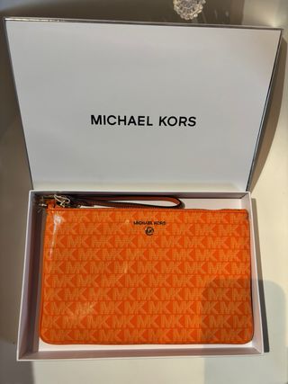 Borsa Michael Kors Arancione con Scatola