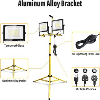 Proyector LED RIGIDON 200W con trípode