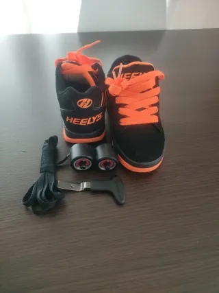 Zapatillas Heelys, 32 casi nuevas doble cordón