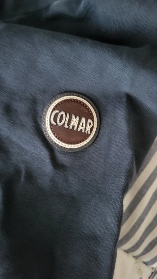 Felpa Colmar ragazza con cappuccio blu