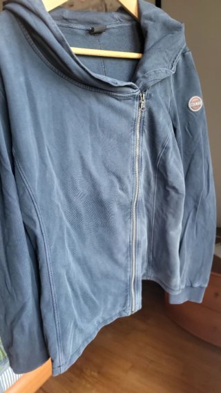 Felpa Colmar ragazza con cappuccio blu