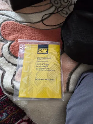 Casco OMP usado una vez media hora, talla