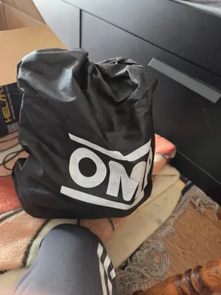 Casco OMP usado una vez media hora, talla