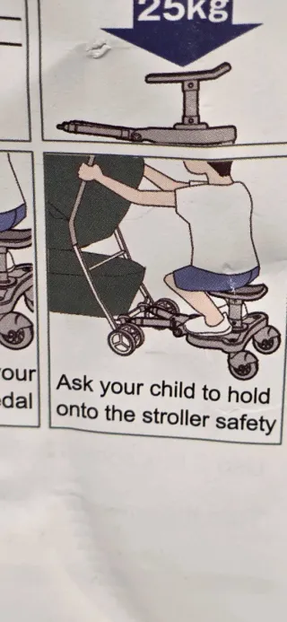 Plataforma universal para carrinho de bebé