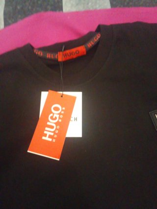 Camiseta Hugo Boss Talla L Negra