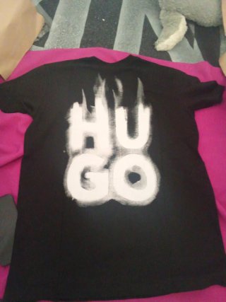 Camiseta Hugo Boss Talla L Negra