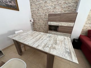 Mesa de comedor extensible madera