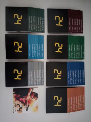 Serie 24 DVD T1, T3, T4, T5, T6, T7, T8