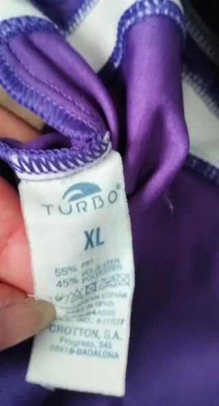 Bañador Turbo Talla XL Morado