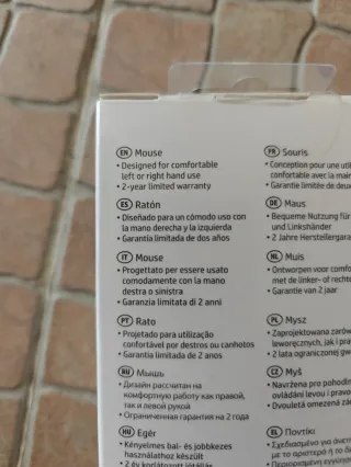 Ratón HP X900 con cable