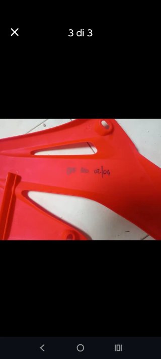 Convogliatori Honda CRF 450 Rossi Nuovi