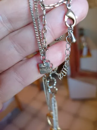 Collana con ciondoli a cerchio