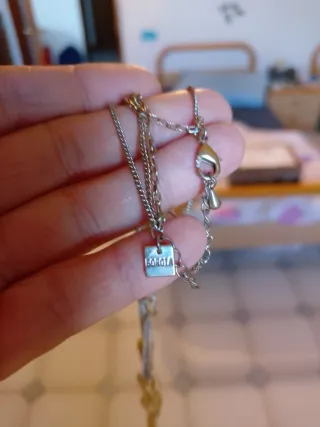 Collana con ciondoli a cerchio