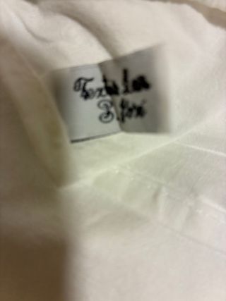 Set di lenzuola in cotone bianco per letto 1,50