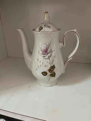 Set Caffetteria Porcellana Rose Oro