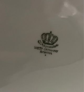 Set Caffetteria Porcellana Rose Oro