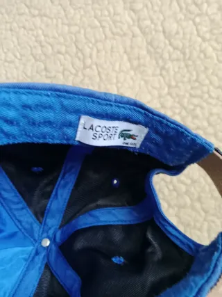 Gorra Lacoste Azul