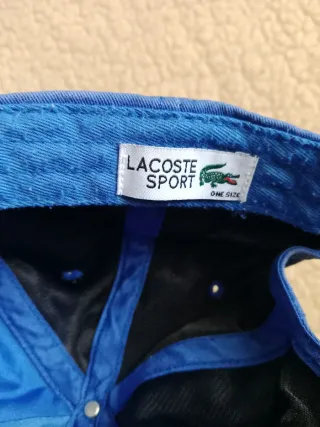 Gorra Lacoste Azul